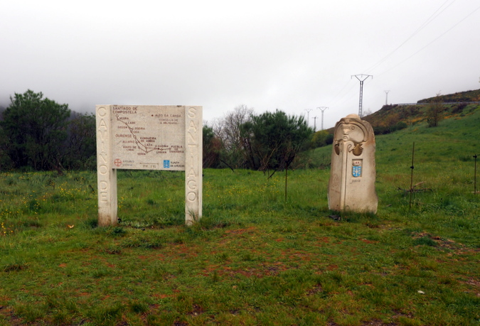 meja z Galicijo na 1300 m